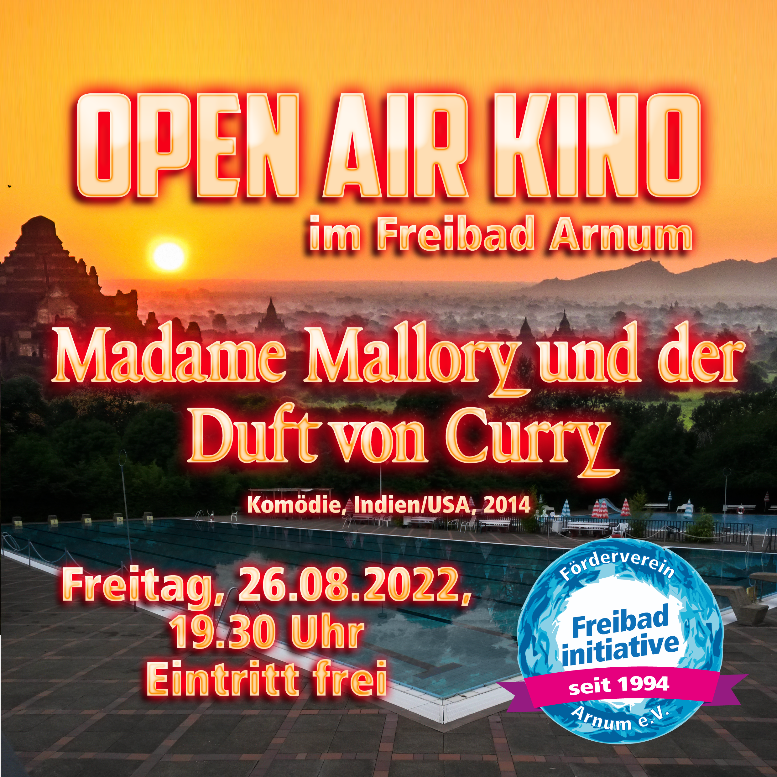 Open-Air-Kino am 26.08.2022